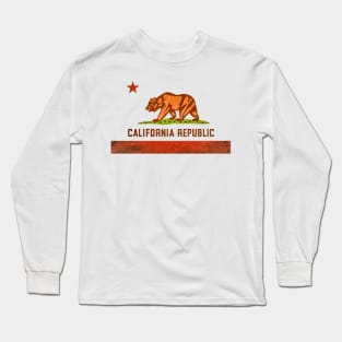Vintage California Republic State Flag Long Sleeve T-Shirt